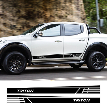 Naljepnica za karoseriju Mitsubishi Triton — grafički dizajn, papirni materijal, prilagodljivo, licencirane privatne marke Mi shule
