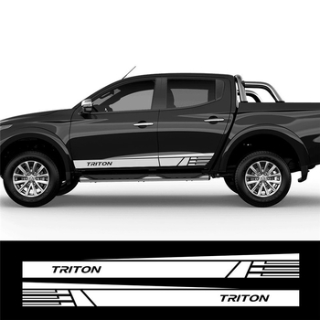 Naljepnica za karoseriju Mitsubishi Triton — grafički dizajn, papirni materijal, prilagodljivo, licencirane privatne marke Mi shule