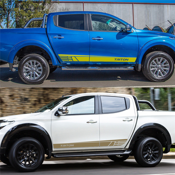 Naljepnica za karoseriju Mitsubishi Triton — grafički dizajn, papirni materijal, prilagodljivo, licencirane privatne marke Mi shule