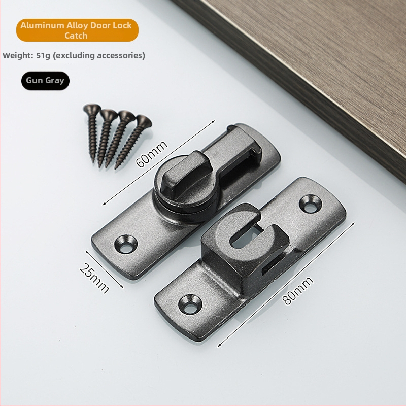 Polkruhová zámka pre posuvné dvere, hliníková zliatina, značka Jia Jiancheng, vhodná pre dvere, okná a skrinky, moderný jednoduchý štýl