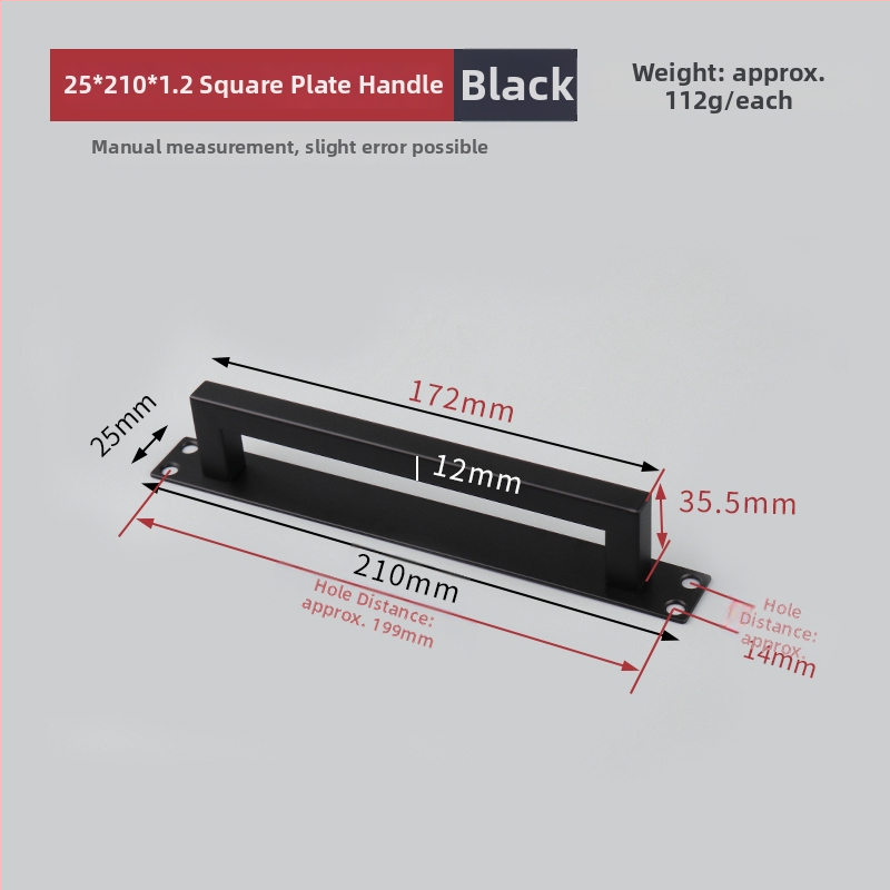 Drška za vrata bez bušenja za klizna staklena vrata - Space aluminij / nehrđajući čelik, model LS420