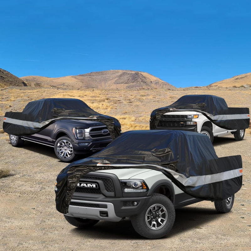 Vanjski pokrivač za automobil od 190 poliesterske taft, vodootporan, UV zaštita, otporan na prašinu, za pickup i auto X20