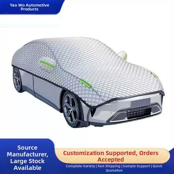 Pokrytie auta z bavlneného flísu, prispôsobiteľné, čiastočná ochrana pre špeciálne vozidlá