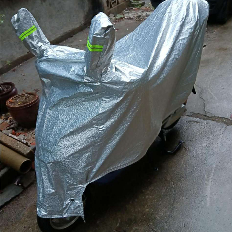 Kryt za motocikle i električna vozila od aluminijske folije, debeli sloj zaštite od sunca