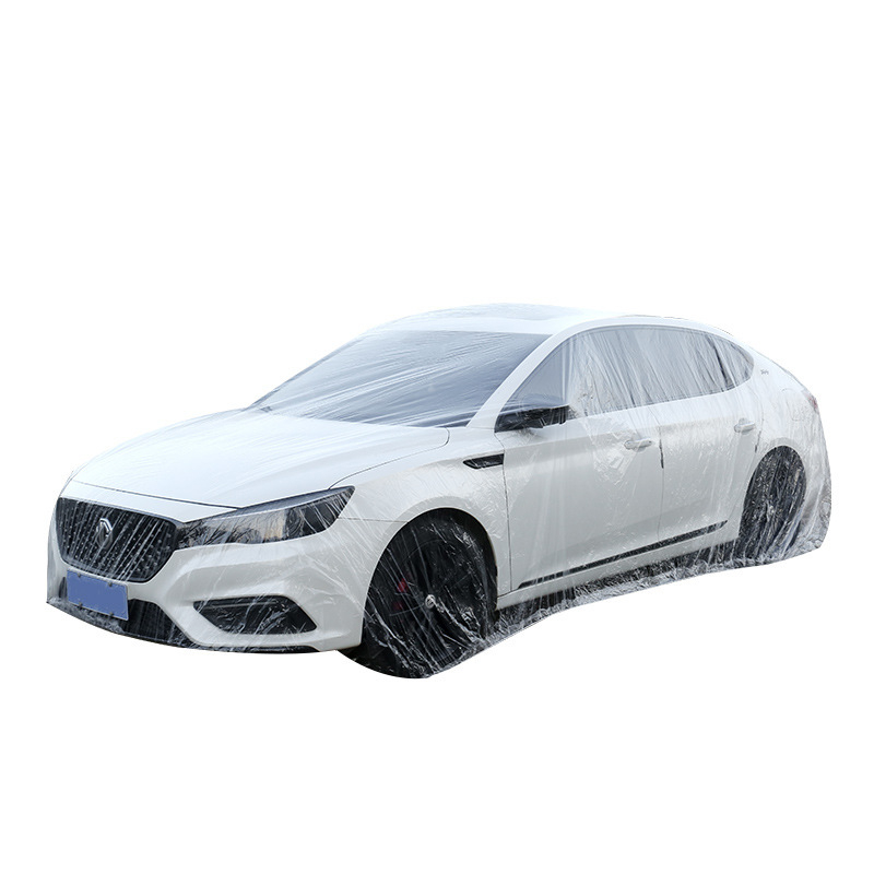 Jednokratna navlaka za automobil za sve sezone, zaštita od sunca, kiše i prašine, potpuno pokrivanje vozila, zaštita od tuče.