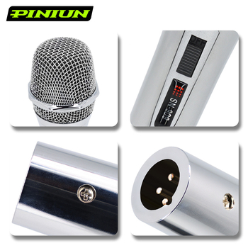 PINIUN SN-909 Bežični konferencijski mikrofon s pomičnom zavojnicom, 70 Hz–13 kHz, SNR ≥75 dB