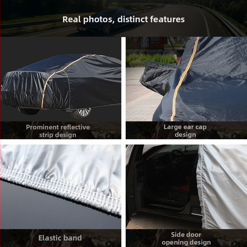 Kamuflirani Oxford platno auto pokrivač za sve sezone, vodootporan i izoliran; Marka: Aofuxiang; Materijal: Drugi; Prilagodba: Da; Težina: 2