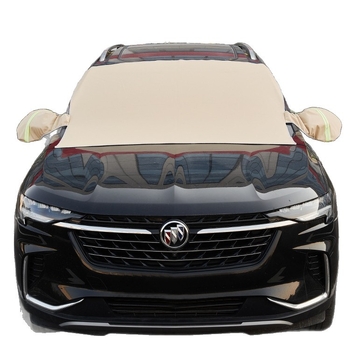 Полупокрив за предното стъкло на автомобил, PU кожа, зимно, универсално, 910 г, вграден монтаж