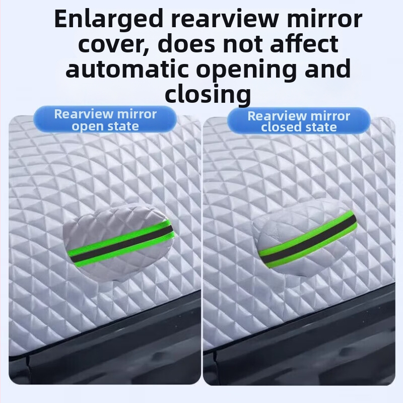 Master's Crown Kryt predného skla auta, hrubý Oxford materiál, teleskopická montáž, univerzálna kompatibilita