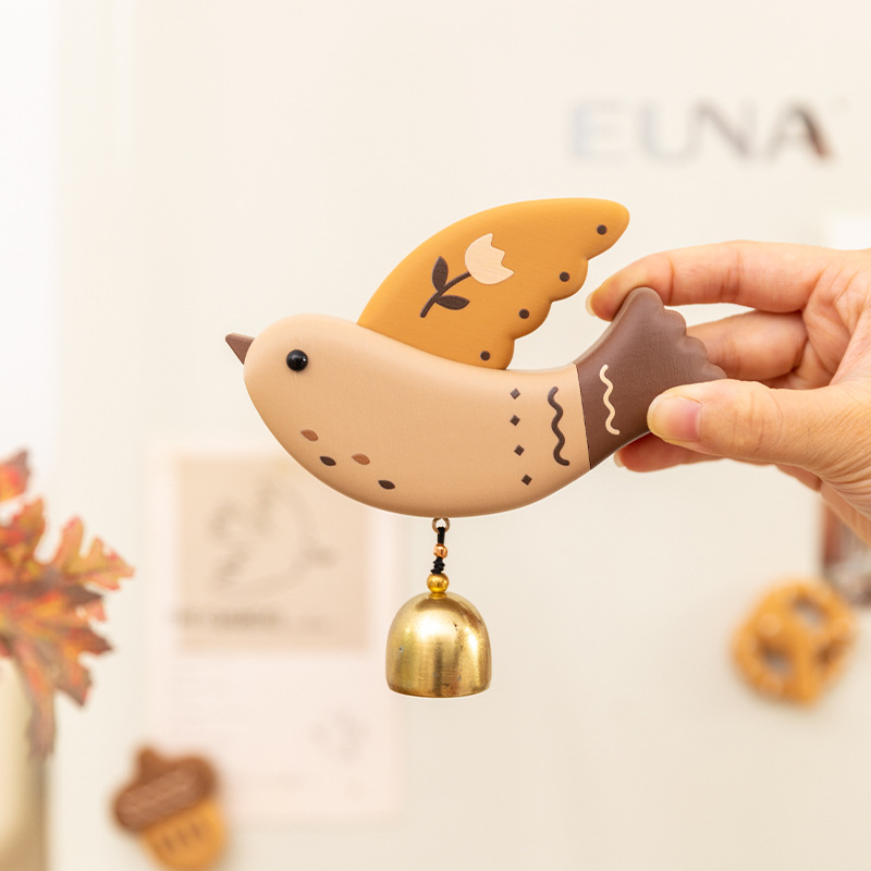 Zvonček na dvere s magnetickým uchytením — plast, nový čínsky štýl, značka Aying Home Furnishings, darček vhodný