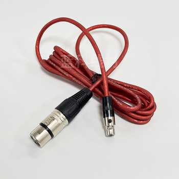 Mini XLR kabel s ženskim krajem, balansirani audio kabel za mikser i pojačalo