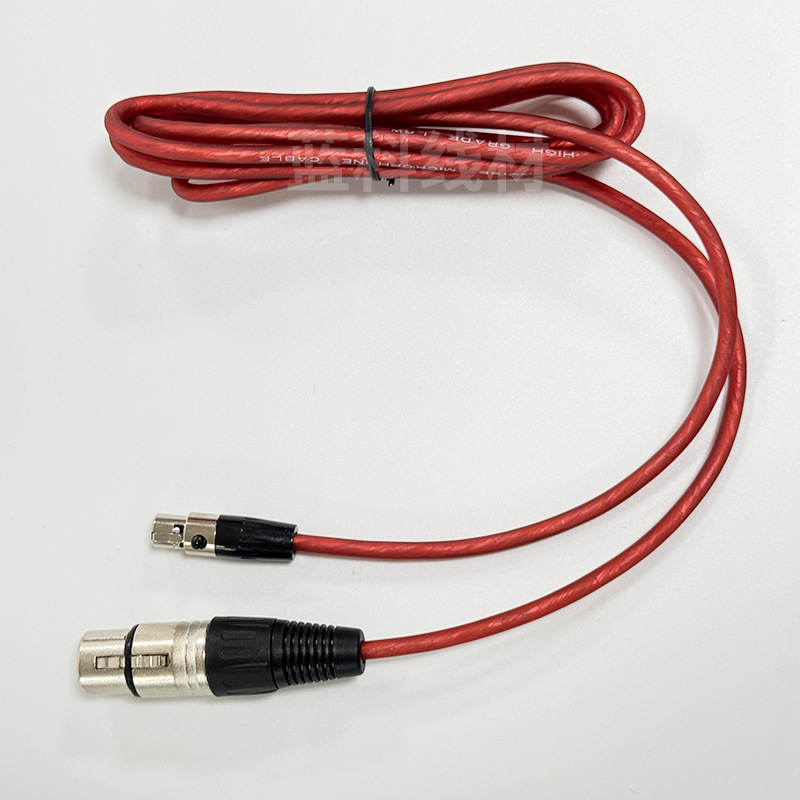 Mini XLR kabel s ženskim krajem, balansirani audio kabel za mikser i pojačalo