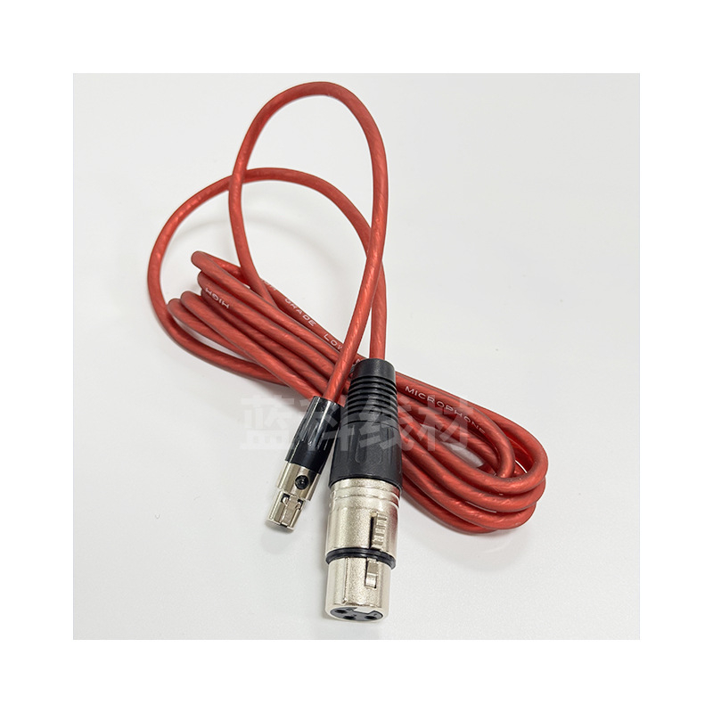 Mini XLR kabel s ženskim krajem, balansirani audio kabel za mikser i pojačalo