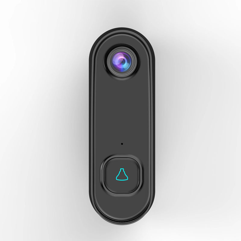 Sonerie video pentru ușă DDV-207 cu stocare în cloud WiFi, alimentare 24V AC/DC, sonerie opțională, pentru uz casnic și comercial