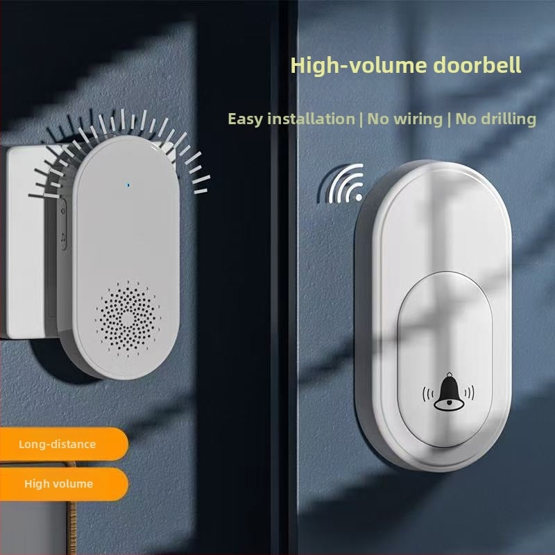 Bežični zvono za vrata s daljinskim upravljačem, model Y90, poziv za starije osobe, domet 20–30 m, više tonova zvona, 220V napajanje