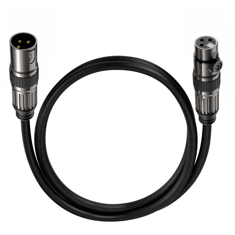 XLR kabel za mikrofon, muški na ženski, uravnotežen