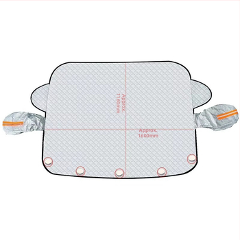 Zimná pokrývka predného skla auta, zosilnený dizajn, magnetické uchytenie, Univerzálne použitie