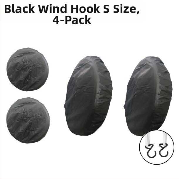 Kryt pneu pre auto/RV kemping, nepremokavý a UV-odolný, univerzálny kryt na rezervnú pneu, Model BY-1518, Materiál: 190T polyester taft