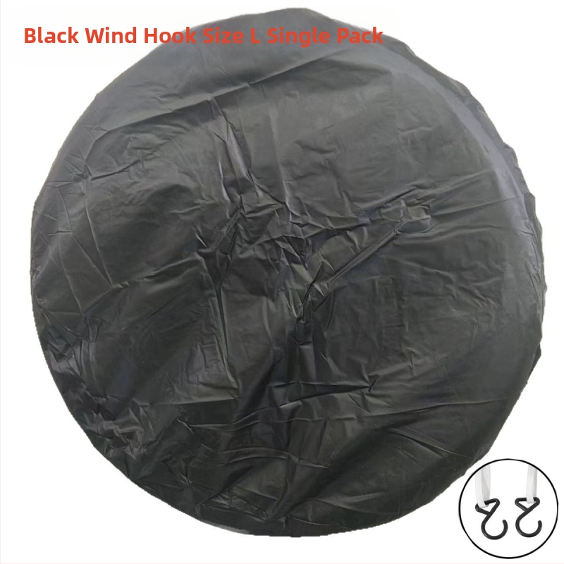 Kryt pneu pre auto/RV kemping, nepremokavý a UV-odolný, univerzálny kryt na rezervnú pneu, Model BY-1518, Materiál: 190T polyester taft