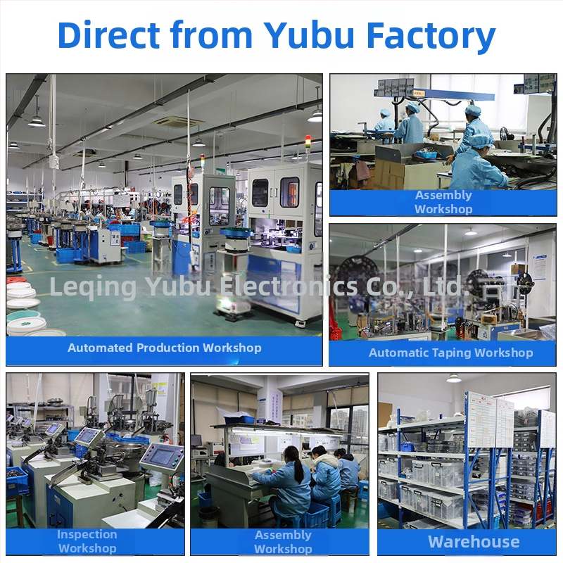 Yufu Electronics 6,35 mm mikrofónový konektor PJ-617, vertikálny kovový plášť, 3-pin plug-in, 2-kanálový audio mikrofónový konektor, napätie 50-440 V