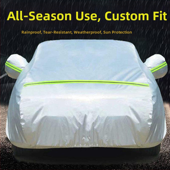 BMW navlaka za automobil za serije 3/5/7 (320Li, 530, 525Li, 540) – pamukasti velur, prilagodljivo, zaštita od sunca, vodootporno, toplinska izolacija