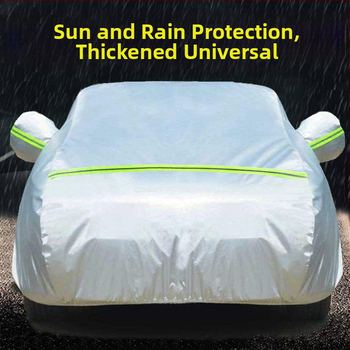 BMW navlaka za automobil za serije 3/5/7 (320Li, 530, 525Li, 540) – pamukasti velur, prilagodljivo, zaštita od sunca, vodootporno, toplinska izolacija