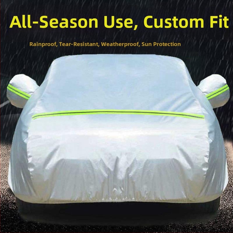 BMW navlaka za automobil za serije 3/5/7 (320Li, 530, 525Li, 540) – pamukasti velur, prilagodljivo, zaštita od sunca, vodootporno, toplinska izolacija