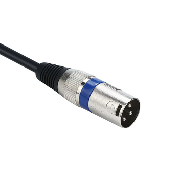 Audio kabel 6,5 mm na XLR ženski, 3-žilni, vodič s srebrnim slojem, bakar bez oksidacije, za mikrofone, zvučnike i pojačala