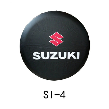 Husă de rezervă pentru roată, din piele imitatie PVC, model 225/65R17, marcă Shengde