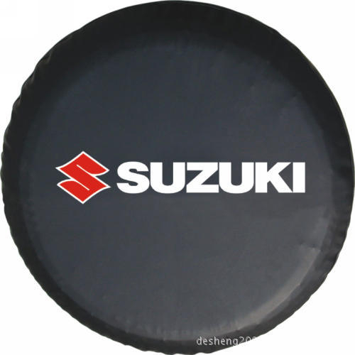 Husă de rezervă pentru roată, din piele imitatie PVC, model 225/65R17, marcă Shengde