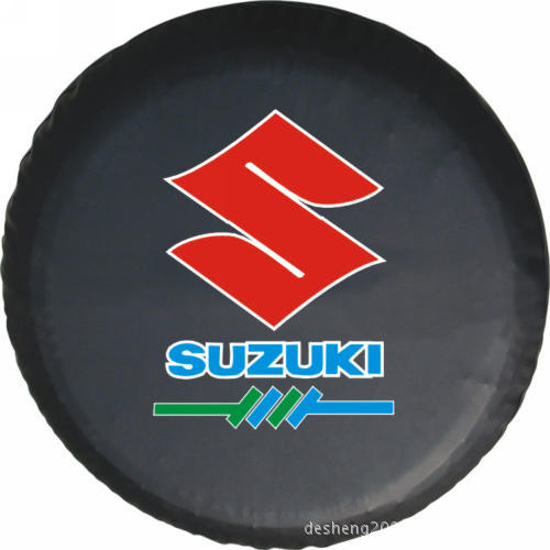 Husă de rezervă pentru roată, din piele imitatie PVC, model 225/65R17, marcă Shengde