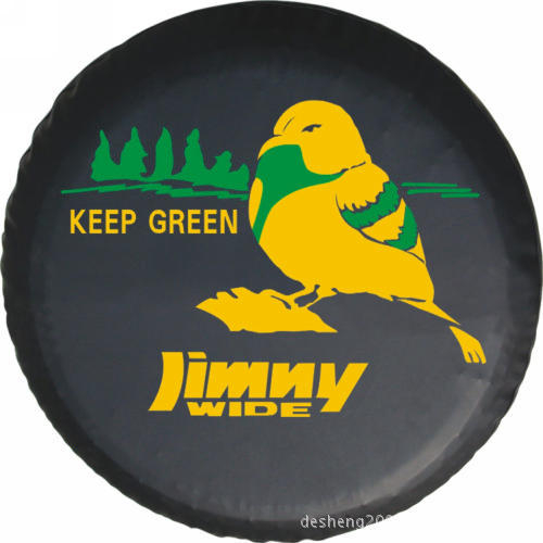 Husă de rezervă pentru roată, din piele imitatie PVC, model 225/65R17, marcă Shengde