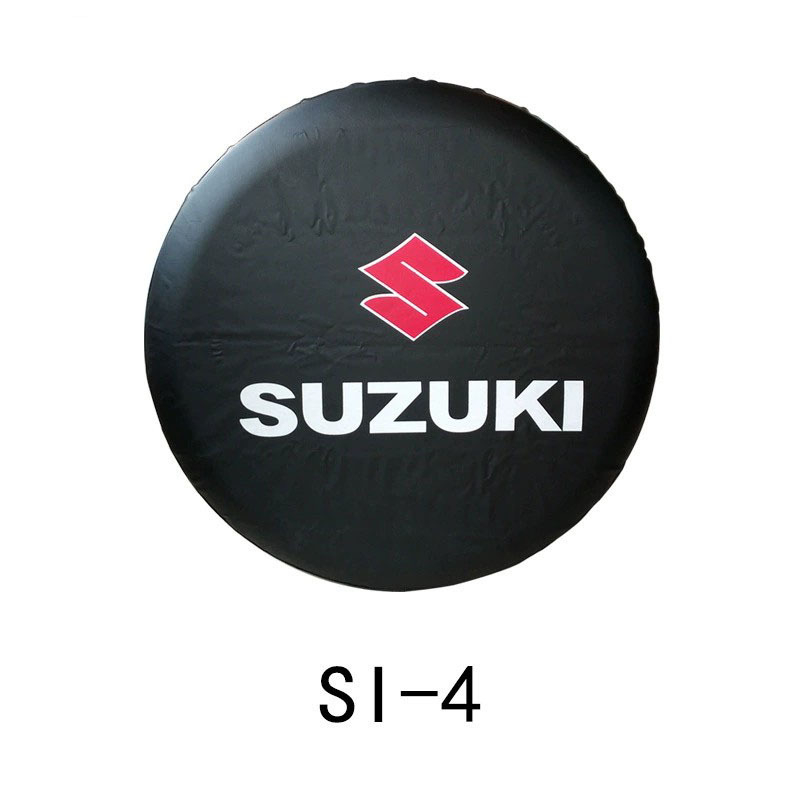 Husă de rezervă pentru roată, din piele imitatie PVC, model 225/65R17, marcă Shengde