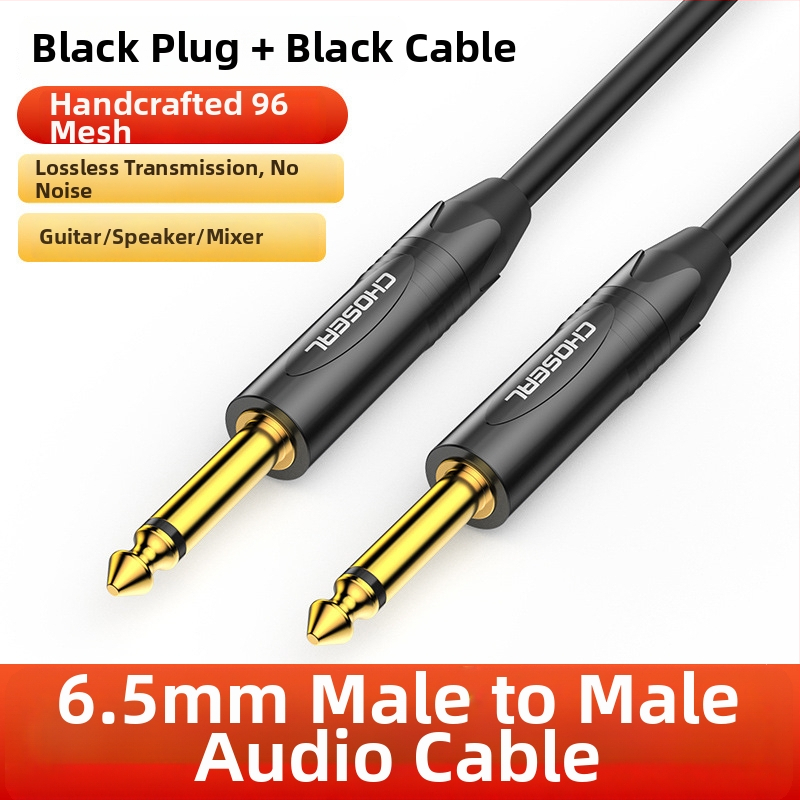 QS6761/QS384 mikrofónový kábel pre mixér, značka Choseal/Akihabara, PVC plášť, ROHS certifikácia