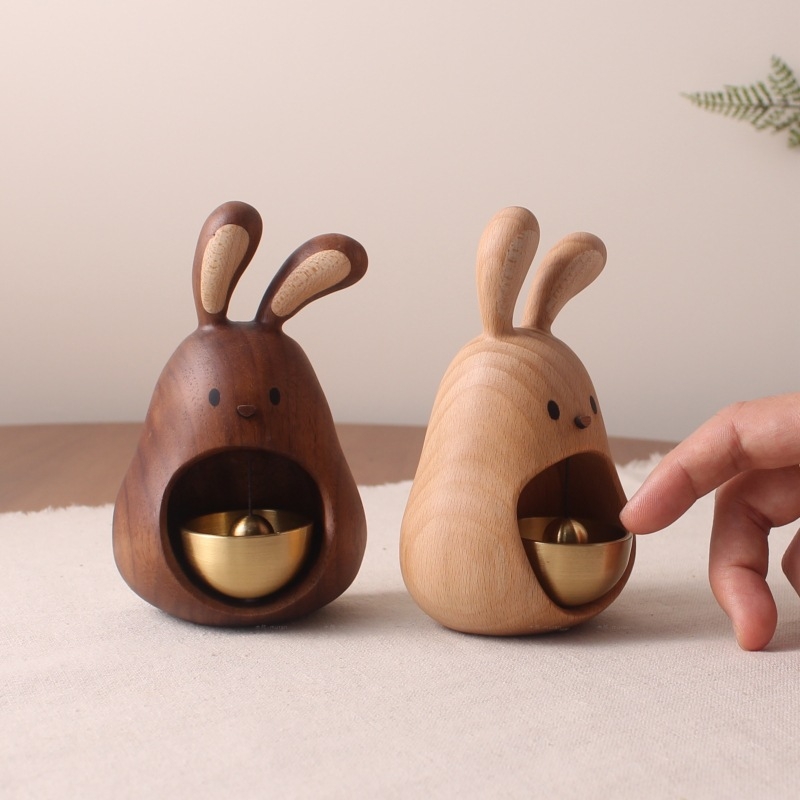 Pandant din nuc negru și fag, sculptat, stil modern minimalist, cadou pentru nuntă, zi de naștere, casă nouă