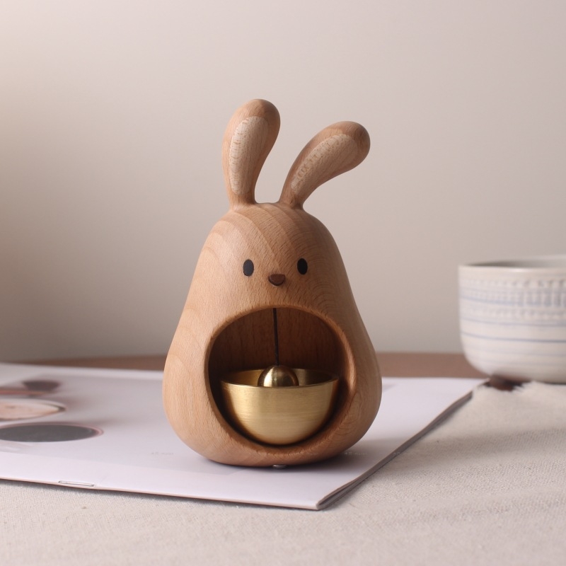 Pandant din nuc negru și fag, sculptat, stil modern minimalist, cadou pentru nuntă, zi de naștere, casă nouă