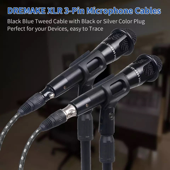 XLR audio kabel - model X02, zlatno obloženi, bakreno jezgro bez kisika, OFC vodiči (X02, zlatno obloženi, bakreno jezgro)