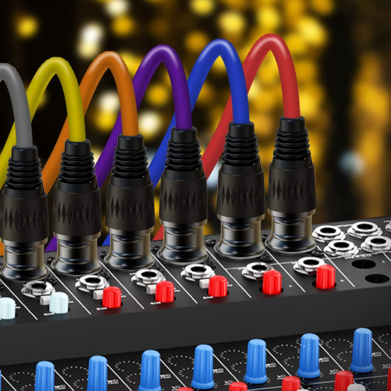 XLR audio kabel - model X02, zlatno obloženi, bakreno jezgro bez kisika, OFC vodiči (X02, zlatno obloženi, bakreno jezgro)