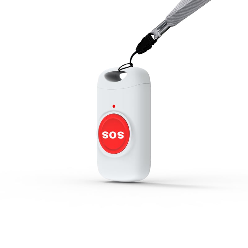 Bežični zvono za njegu starijih — Type-C punjenje, vodootporno, svjetlosno i vibracijsko upozorenje, dug domet, model D338 1T1, 433.92MHz