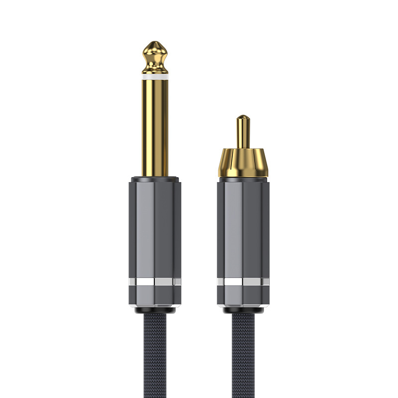 Cablu audio, placat cu aur, dublu nucleu, conductori din cupru OFC, CCC certificat, Gold Leaf D22