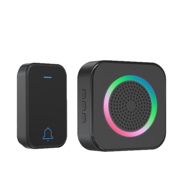 Sonerie wireless cu telecomandă, alimentare la rețea 110-250V, sonerie 63, consum 0.2W, potrivit pentru casă, birou, centru de îngrijire, hotel