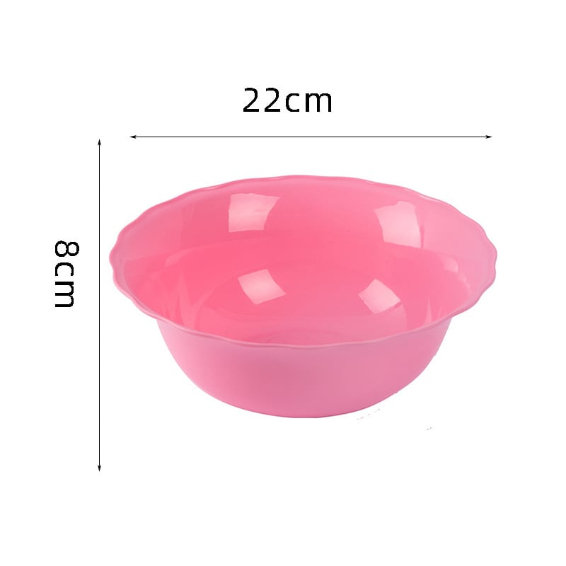 Vas de față din plastic, cu dantelă, pentru unelte de înfrumusețare, uz salon, rezistent la căderi