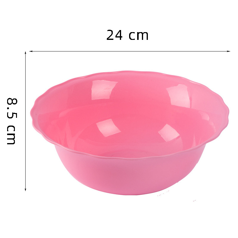 Vas de față din plastic, cu dantelă, pentru unelte de înfrumusețare, uz salon, rezistent la căderi