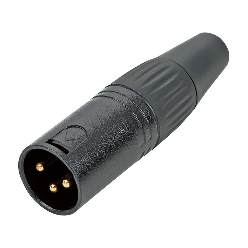 Golden Three Lakes conector XLR pentru microfon, 3 conductori, pentru audio/video, ROHS, -30°C până la 80°C