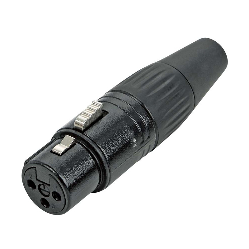 Golden Three Lakes conector XLR pentru microfon, 3 conductori, pentru audio/video, ROHS, -30°C până la 80°C