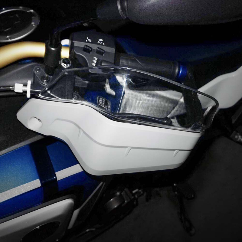 Prošireno vjetrobransko staklo za Honda CRF1100L uz zaštitu upravljača — ABS plastika