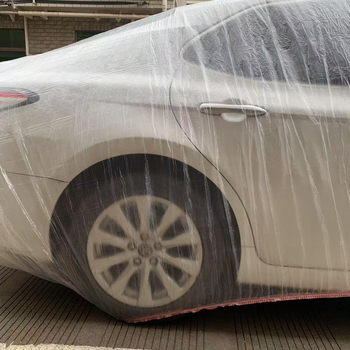 GULANG Jednokratna PEVA zaštita za automobil, prozirni kišni pokrov