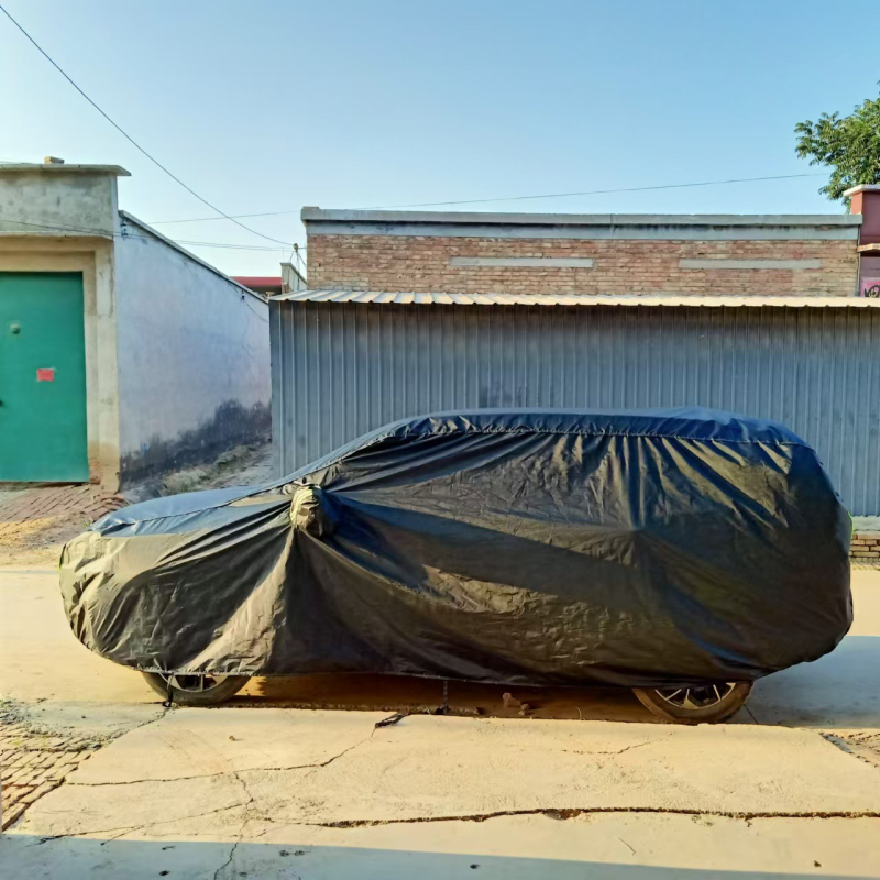 Husă de mașină – New era, folie de aluminiu, personalizabilă, compatibilă cu sedan, SUV, MPV