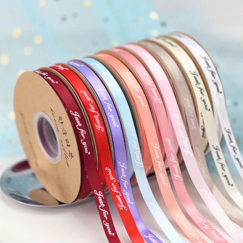 Ruban imprimat din polyester pentru ambalare - cadouri, nuntă, decor pentru prăjituri, accesorii pentru păr