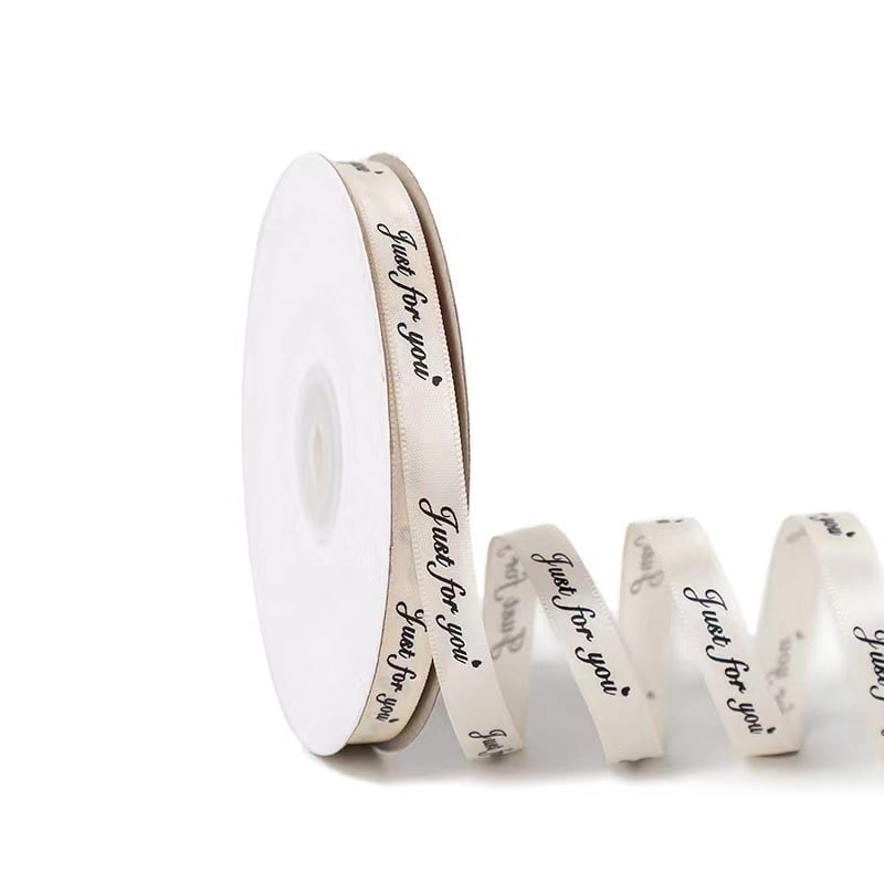 Ruban imprimat din polyester pentru ambalare - cadouri, nuntă, decor pentru prăjituri, accesorii pentru păr